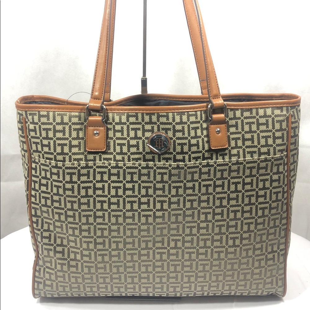 TOMMY HILFIGER, LARGE TOTE PURSE